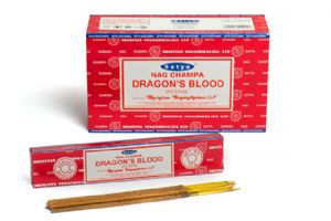 Satya Dragon's Blood Natural Incense Sticks 15g