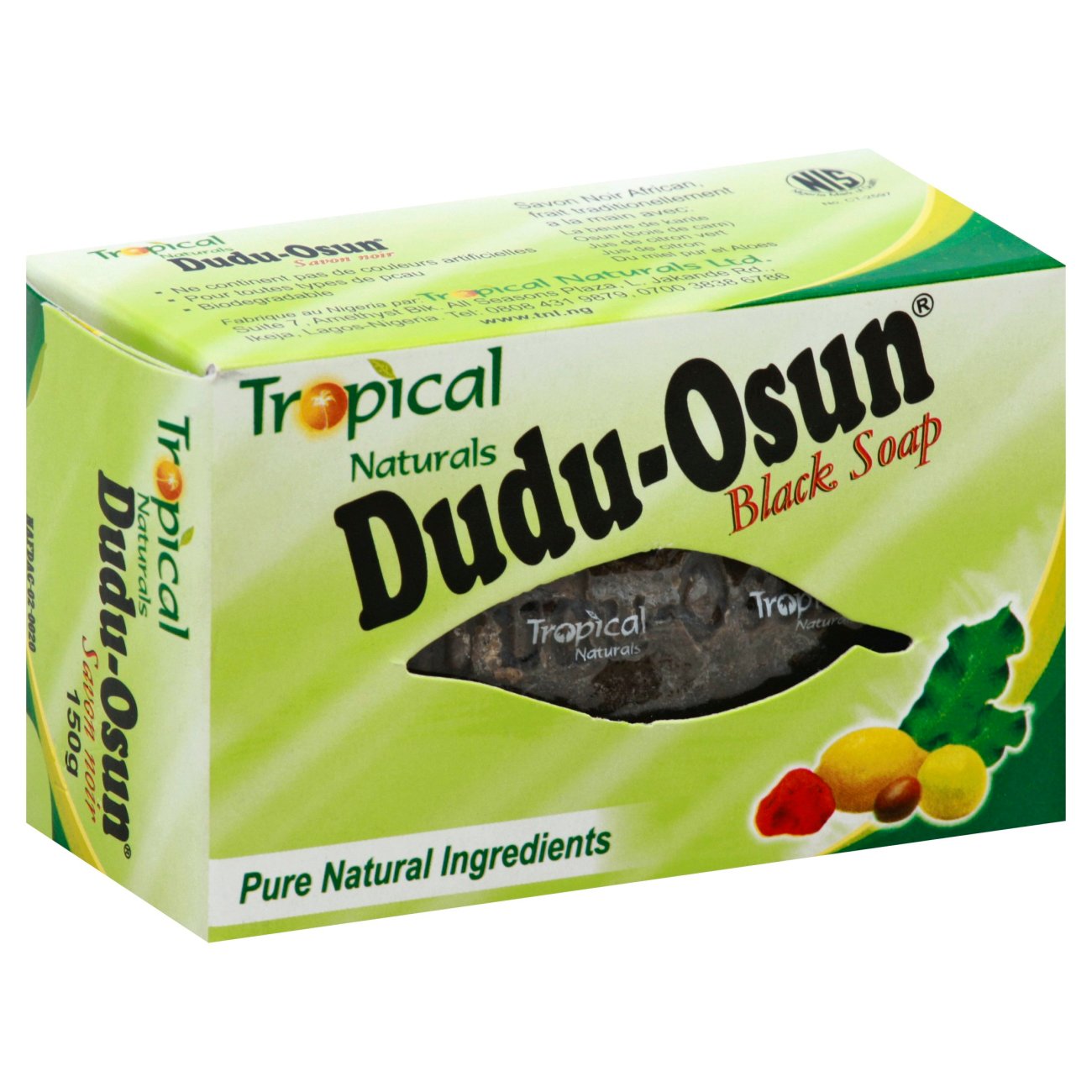 Tropical Naturals Dudu Osun Black Soap 150g
