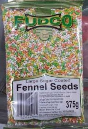 Fudco Sugar Coated Fennel Seeds 375g