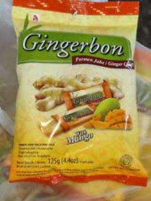 Gingerbon Ginger Candy With Mango 125g