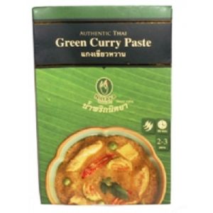 Nittaya Authentic Thai Green Curry Paste 50g