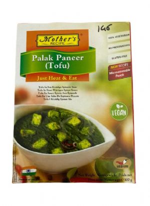 Mothers Recipe  Palak Paneer (Tofu) 300g