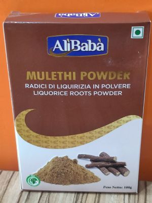 AliBaba Mulethi Liquorice Roots Powder 100g