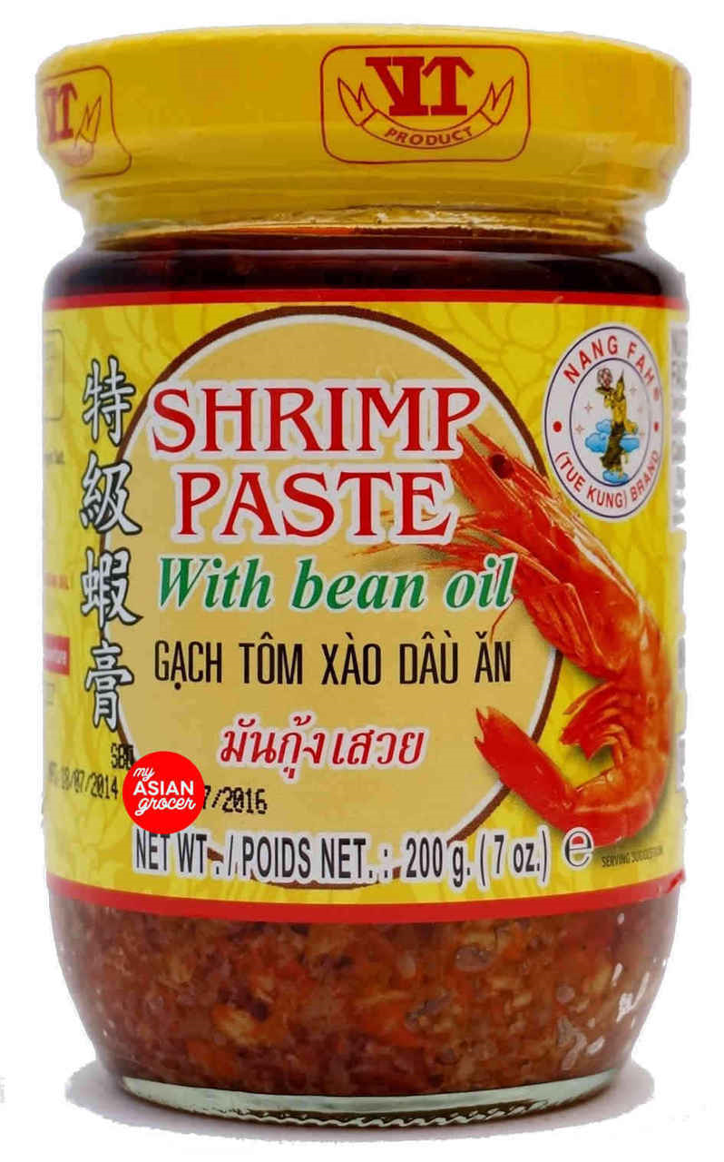 Nang Fah Brand Shrimp paste with bean oil 200g