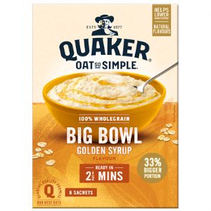 Quaker Oats So Simple Golden Syrup / Овесени трици със захарен сироп