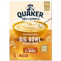 Quaker Oats So Simple Golden Syrup / Овесени трици със захарен сироп