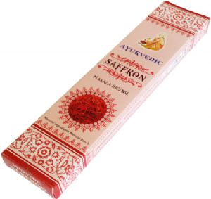 Ayurvedic Masala Incense Sticks Saffron