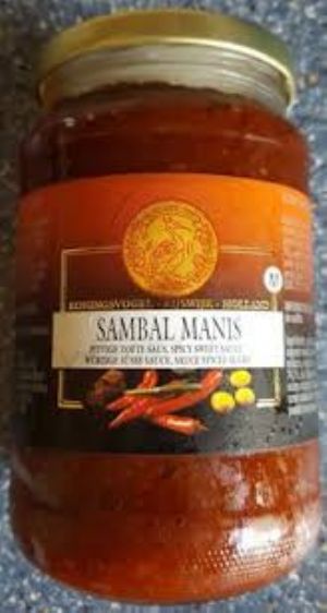 Koningsvogel Sambal Manis 200g
