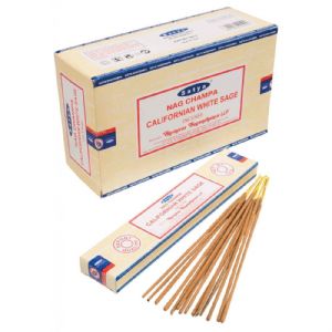 Satya Californian White Sage Natural Incense Sticks 15g