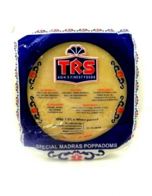 TRS Special Madras Poppadoms 200g